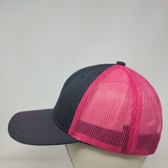 Unbranded Snapback Mesh Back Trucker Hat Multi One Size Colorblock Blank - Picture 3 of 7